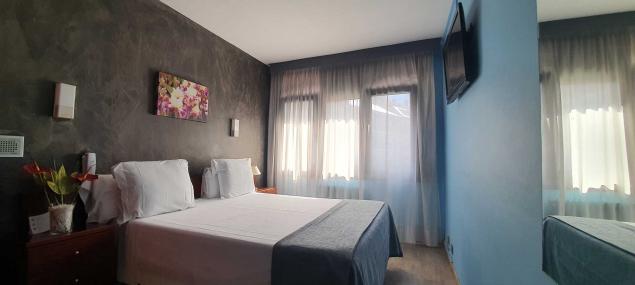 Chambre double Hotel Les 7 Claus Andorre